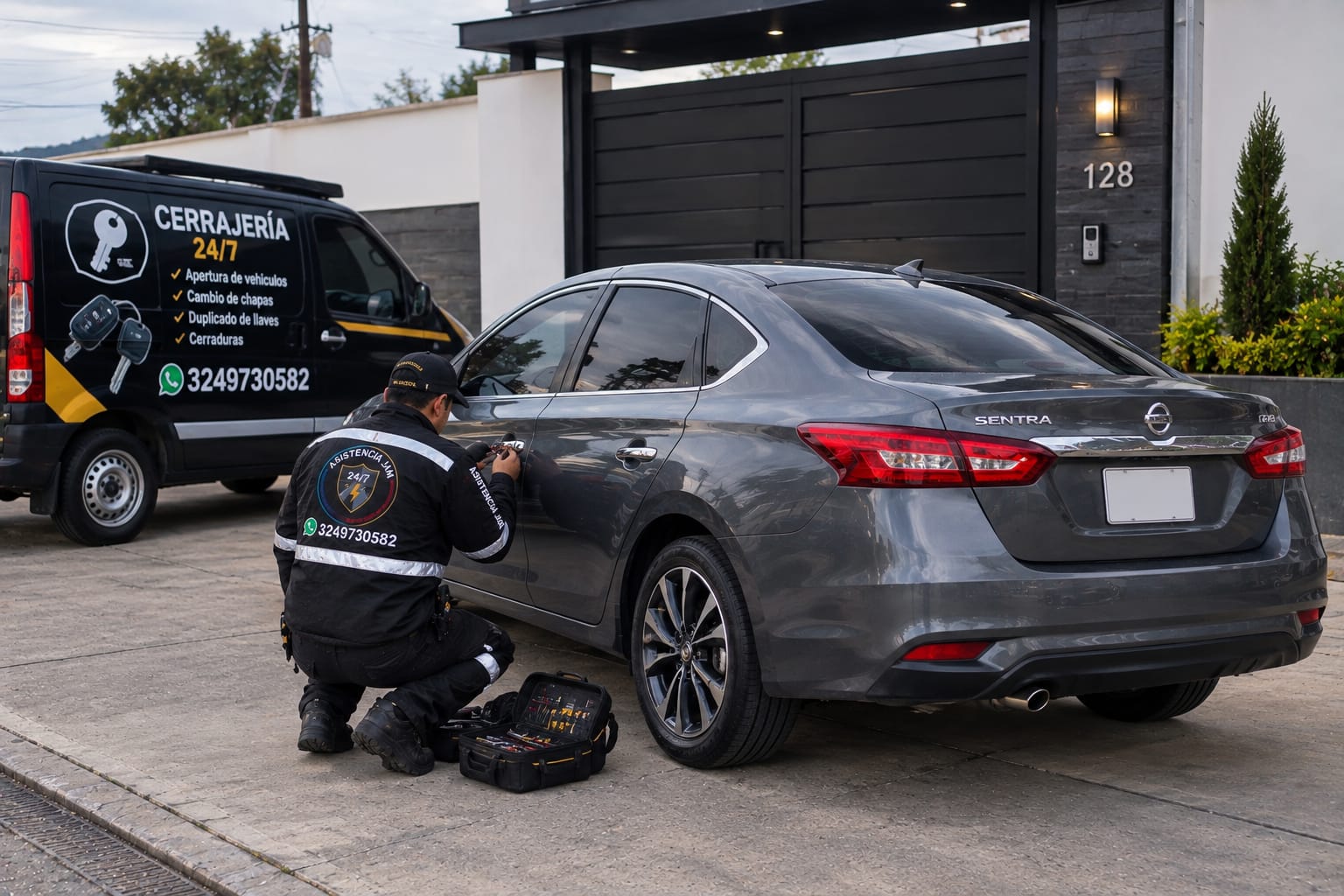 Cerrajería vehicular sin daños