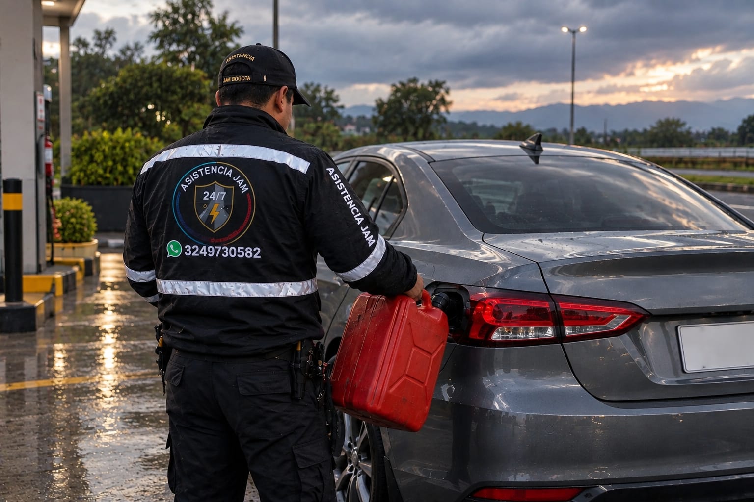 Suplemento de gasolina a domicilio